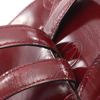 Cartier Sac Backpack Happy Birthday Bordeaux Leather