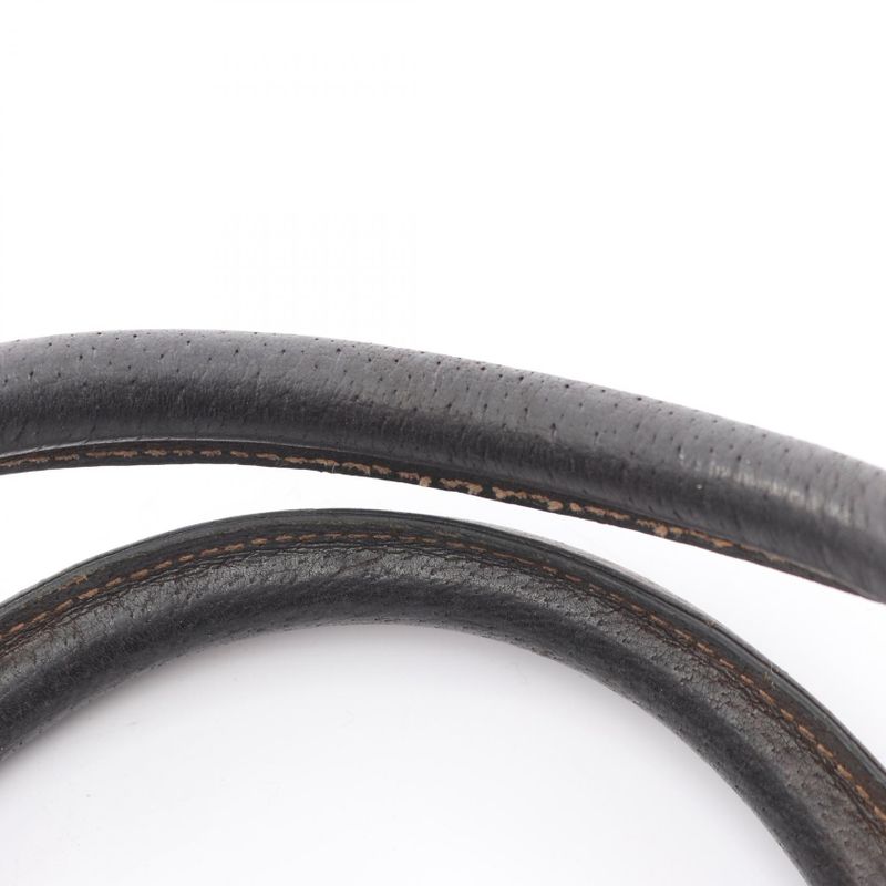 Gucci Handbag Old Gucci GG Plus Sherry Line 39.02.007 Beige Dark Brown PVC