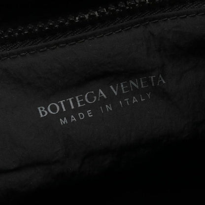 Bottega Veneta Second Bag Clutch Black Nylon