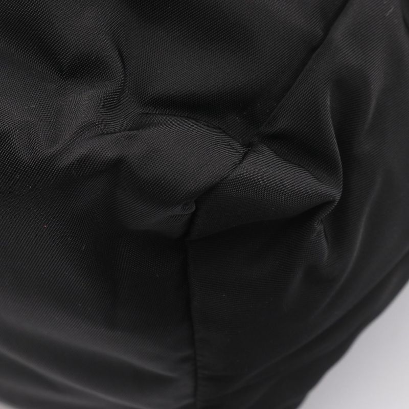 Bottega Veneta Second Bag Clutch Black Nylon