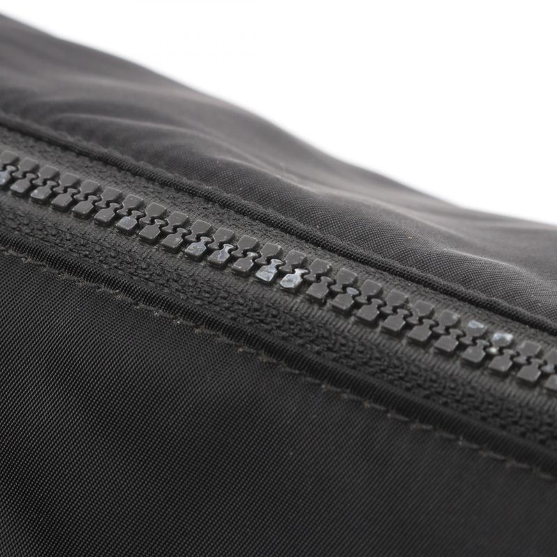 Bottega Veneta Second Bag Clutch Black Nylon
