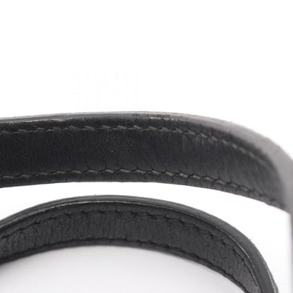 Gucci Tote Bag Sherry Line 337070 Black Canvas Leather Sherry Tote Bag Ladies