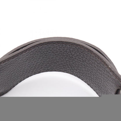 Gucci Shoulder Bag Horsebit 272386 Brown PVC Coated Canvas Leather Crystal One