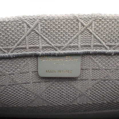 Christian Dior Tote Bag BOOK TOTE Medium Gray Canvas Book Tote Medium Ladies
