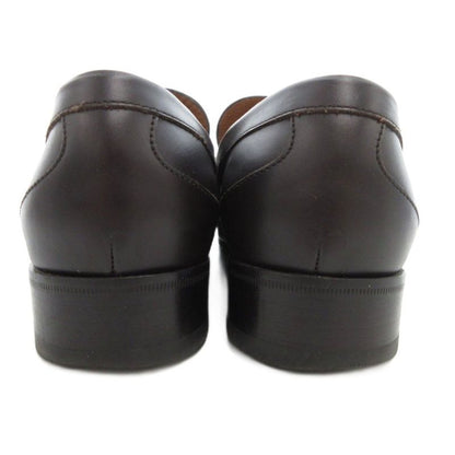 Gucci Horsebit Loafer Shoes Leather 7.5 Dark Brown Uo • Gy62