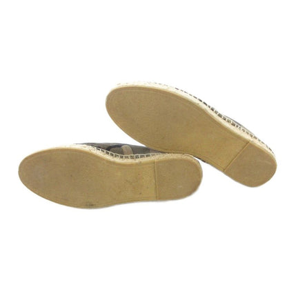 Saint Laurent Paris Espadrille Sneakers Khaki Camouflage Pattern Camouflage