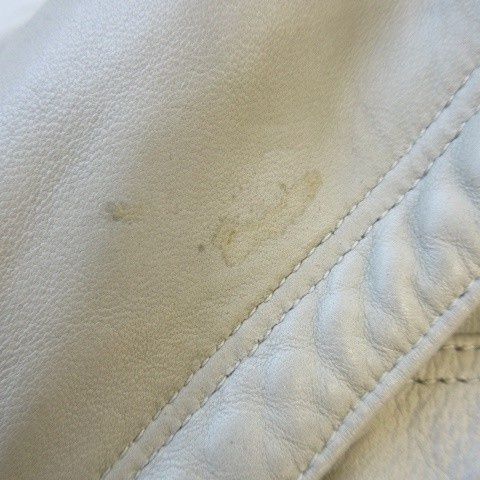 Gianni Versace Gianni Versace Leather Jacket Stainless Steel Collar Genuine