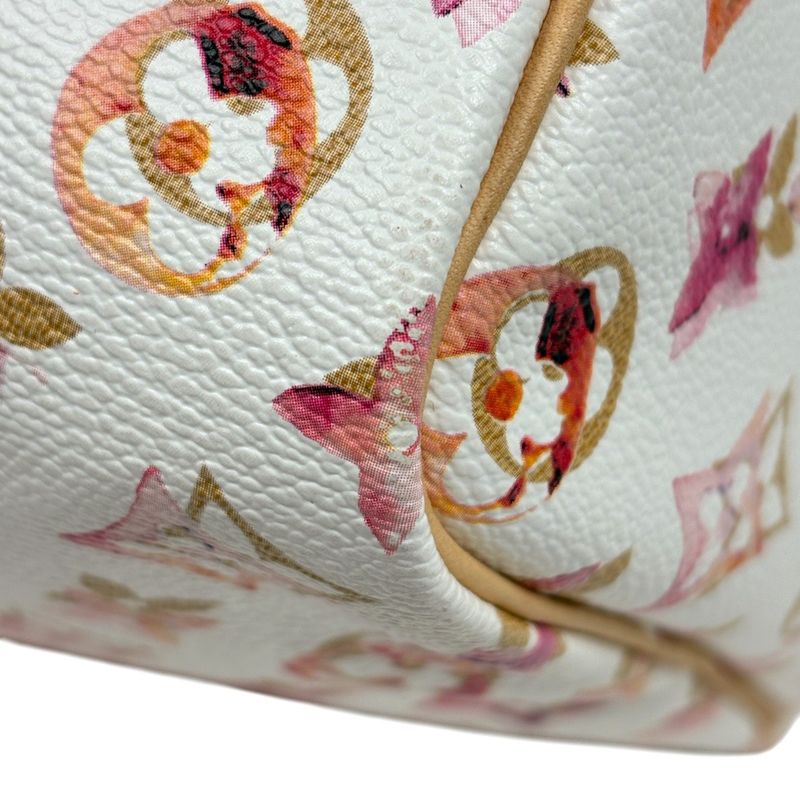 Louis Vuitton Speedy 30 Boston Bag Shopping Commuting Monogram Water Color