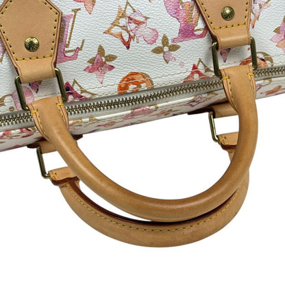 Louis Vuitton Speedy 30 Boston Bag Shopping Commuting Monogram Water Color