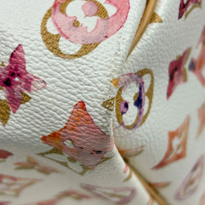 Louis Vuitton Speedy 30 Boston Bag Shopping Commuting Monogram Water Color