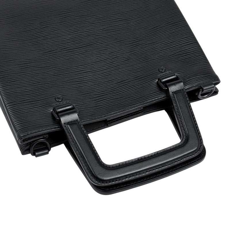 Louis Vuitton Sac Plastic Fold 2WAY Shoulder Bag Tote Bag Epi Noir Black