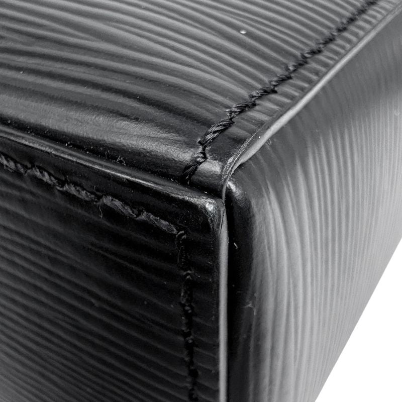 Louis Vuitton Sac Plastic Fold 2WAY Shoulder Bag Tote Bag Epi Noir Black