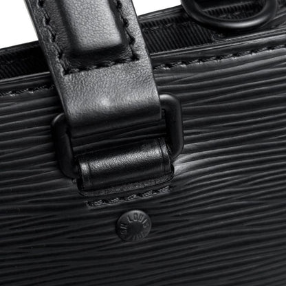 Louis Vuitton Sac Plastic Fold 2WAY Shoulder Bag Tote Bag Epi Noir Black