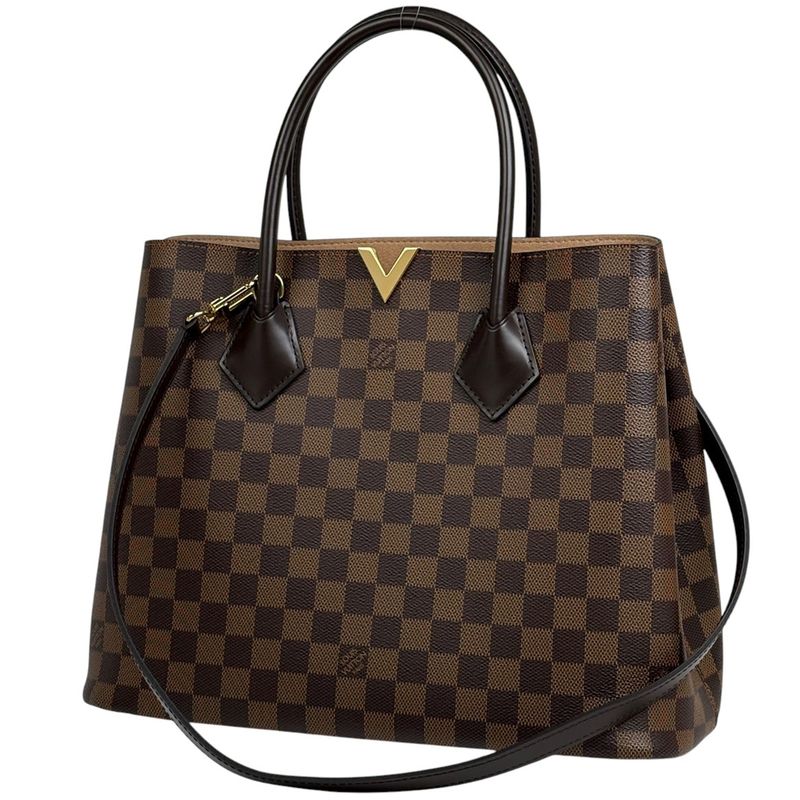 Louis Vuitton Kensington 2WAY Shoulder Bag Shoulder Tote Bag Damier Brown