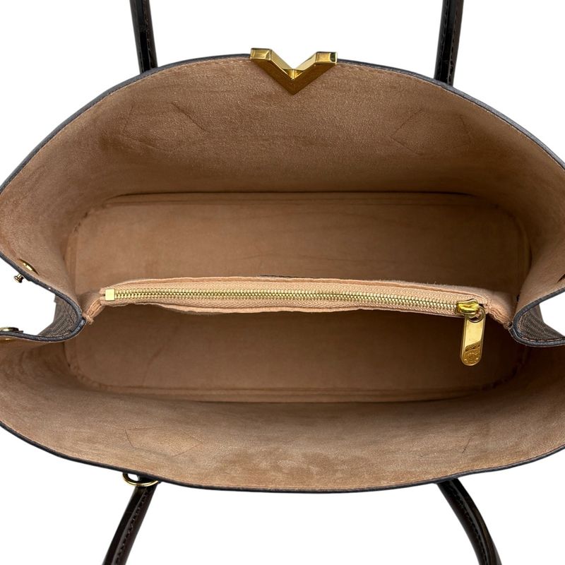 Louis Vuitton Kensington 2WAY Shoulder Bag Shoulder Tote Bag Damier Brown