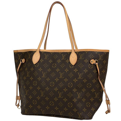 Louis Vuitton Neverfull MM Shoulder Bag Shopping Shoulder Tote Bag Monogram