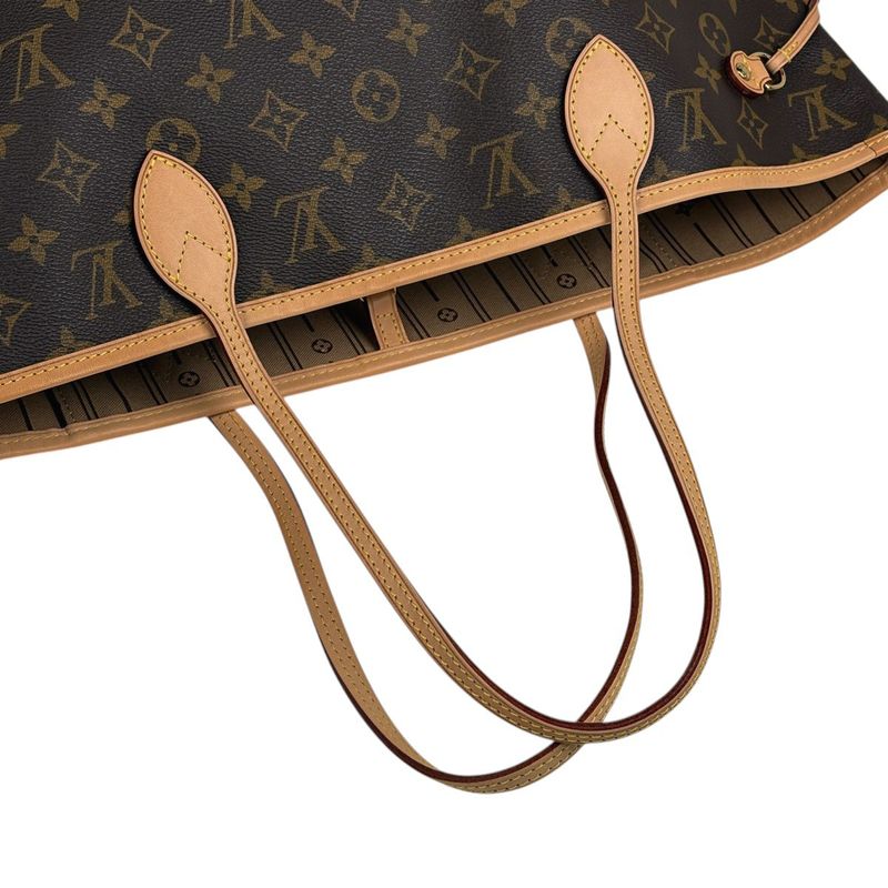 Louis Vuitton Neverfull MM Shoulder Bag Shopping Shoulder Tote Bag Monogram