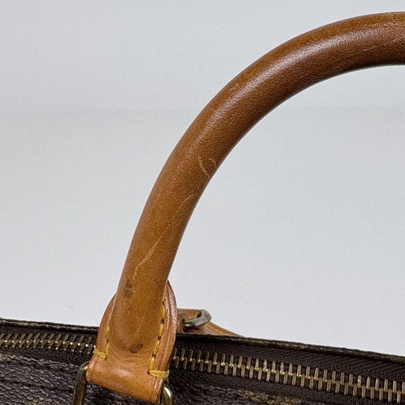 Louis Vuitton Speedy 30 Boston Bag Commuter Handbag Monogram Brown M41526 Women