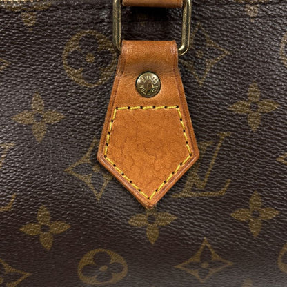 Louis Vuitton Speedy 30 Boston Bag Commuter Handbag Monogram Brown M41526 Women