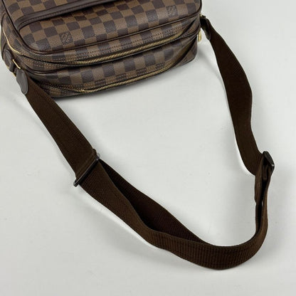 Louis Vuitton Reporter PM Crossbody Special Order Shoulder Bag Damier Brown