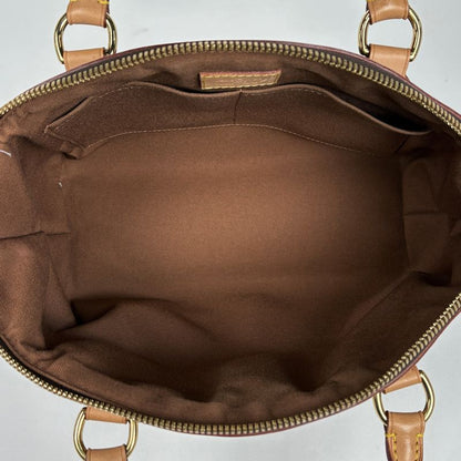 Louis Vuitton Tivoli PM Tote Bag Handbag Monogram Brown M40143 Women's