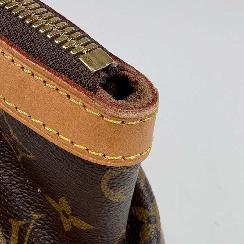 Louis Vuitton Tivoli PM Tote Bag Handbag Monogram Brown M40143 Women's