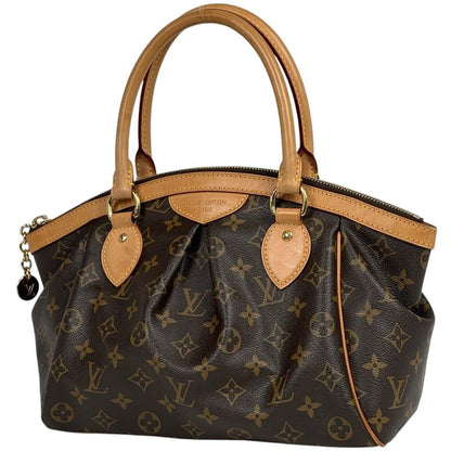 Louis Vuitton Tivoli PM Tote Bag Handbag Monogram Brown M40143 Women's