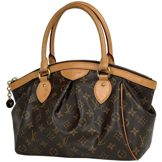Louis Vuitton Tivoli PM Tote Bag Handbag Monogram Brown M40143 Women's