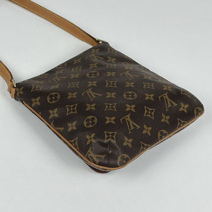 Louis Vuitton Musette Salsa Long Crossbody Shoulder Bag Monogram Brown M51387
