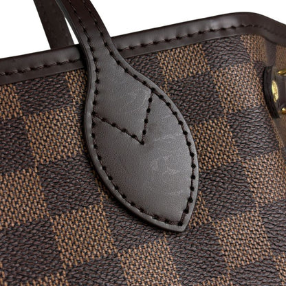 Louis Vuitton Neverfull PM Handbag Tote Bag Damier Brown N41359 Women's