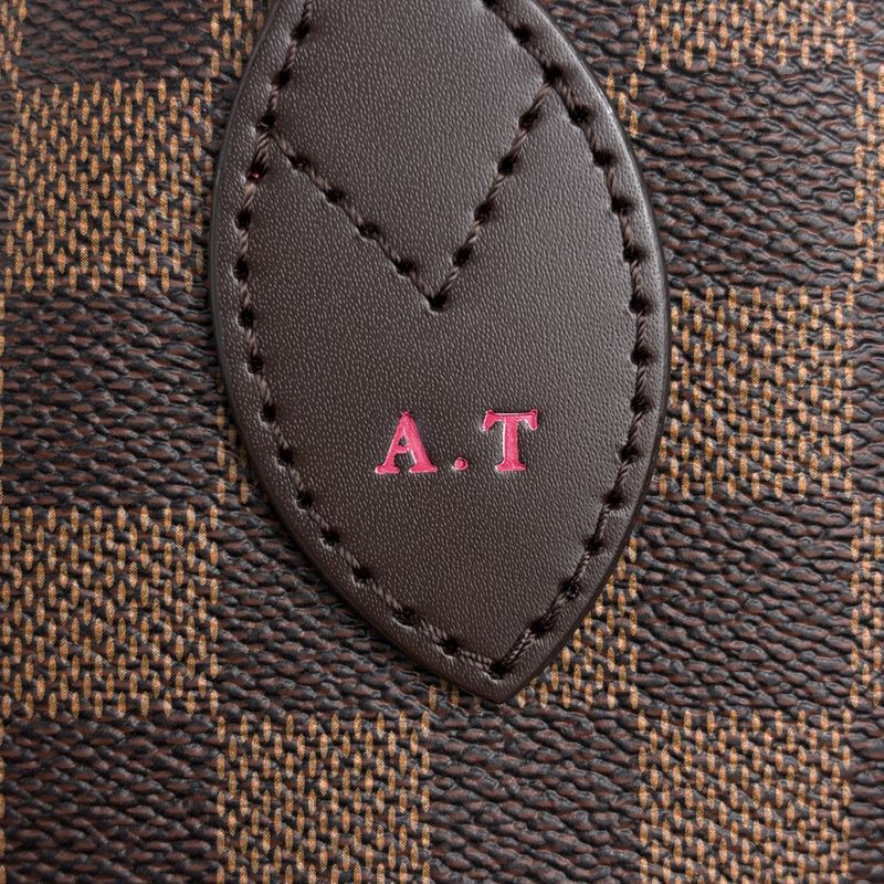 Louis Vuitton Neverfull PM Handbag Tote Bag Damier Brown N41359 Women's