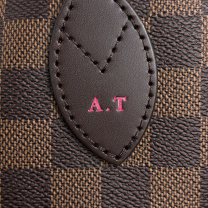 Louis Vuitton Neverfull PM Handbag Tote Bag Damier Brown N41359 Women's