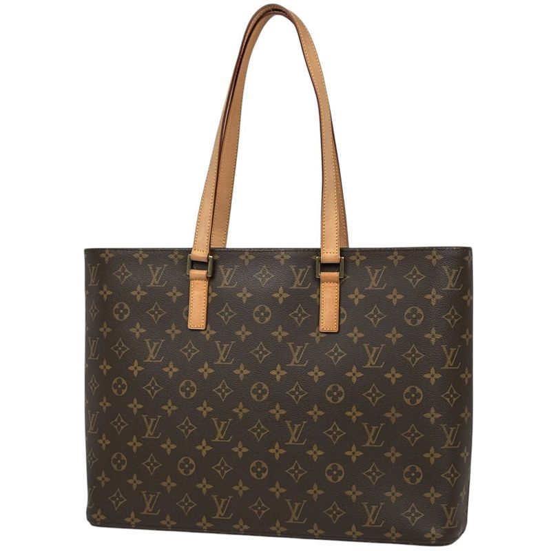 Louis Vuitton Ruco Shoulder Bag Shoulder Commuter Tote Bag Monogram Brown