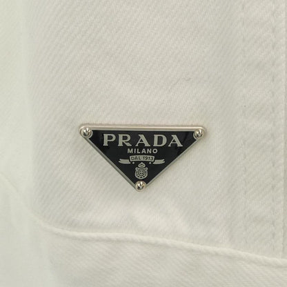 Prada Triangle Logo Geb227 S231 12PA Denim Jacket