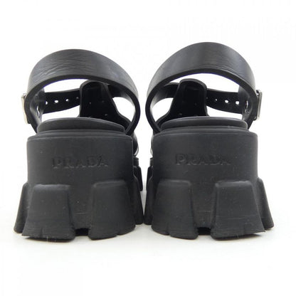 Prada Triangle Logo Monolith 1x853m Foam Rubber Sandals