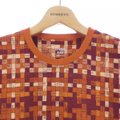 Hermes Bolduc AU Carre Bolduc Check 5e4645dk T-shirt