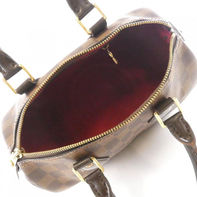 Louis Vuitton Damier Speedy 25cm (9.84in) N41365 Boston Bag