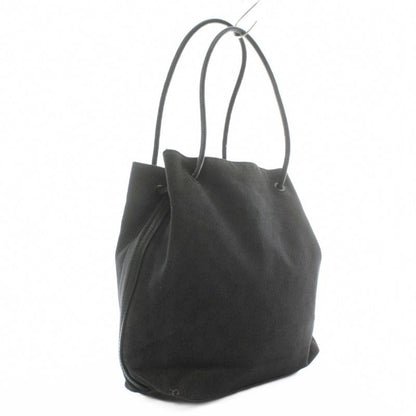 Gucci Tote Bag One Shoulder GG Canvas Leather All Over Pattern Black Xz • Oh •