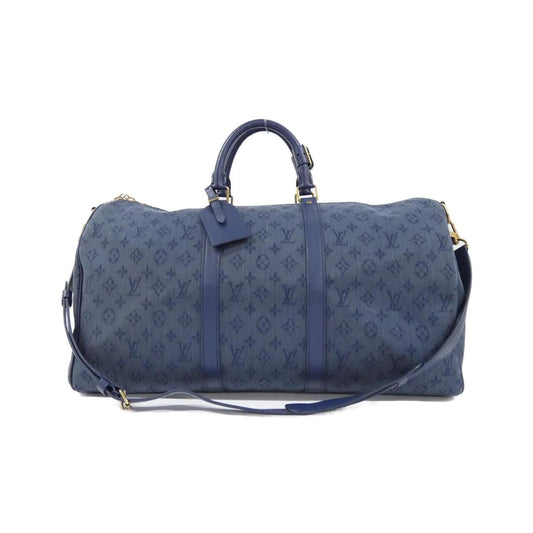 Louis Vuitton Monogram Denim Keepall Bandouliere 50cm (19.69in) M44645 Boston Bag