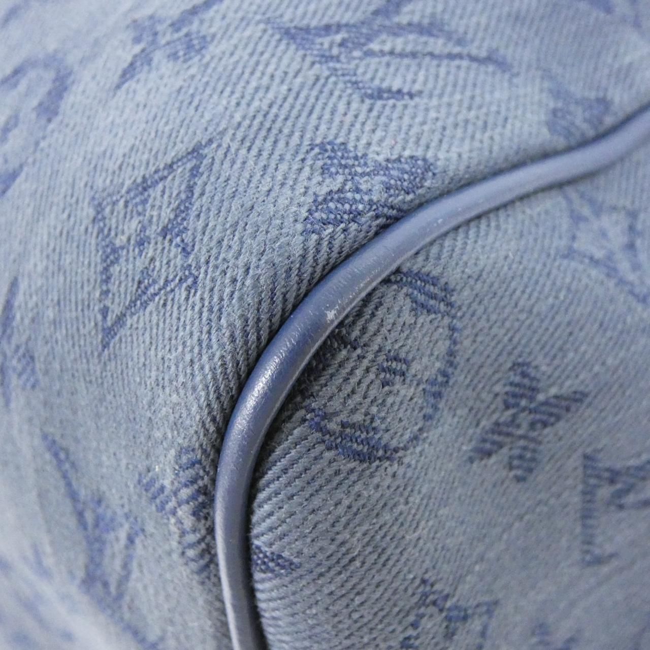 Louis Vuitton Monogram Denim Keepall Bandouliere 50cm (19.69in) M44645 Boston Bag