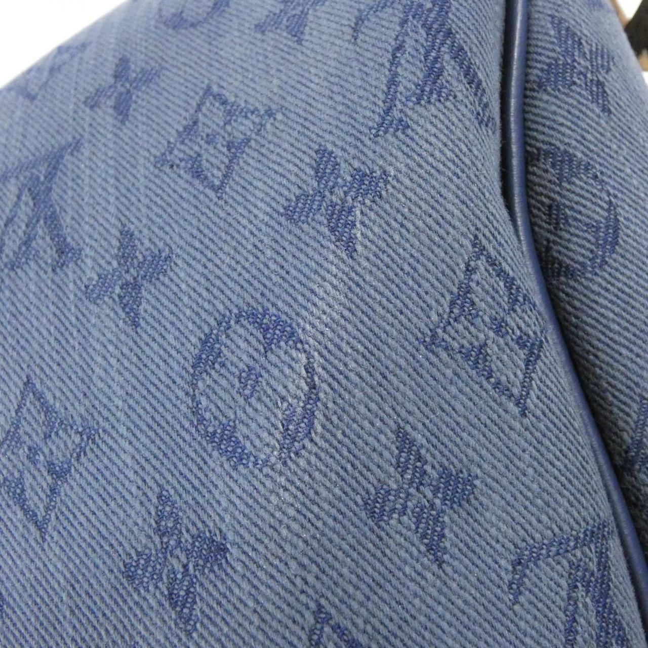 Louis Vuitton Monogram Denim Keepall Bandouliere 50cm (19.69in) M44645 Boston Bag