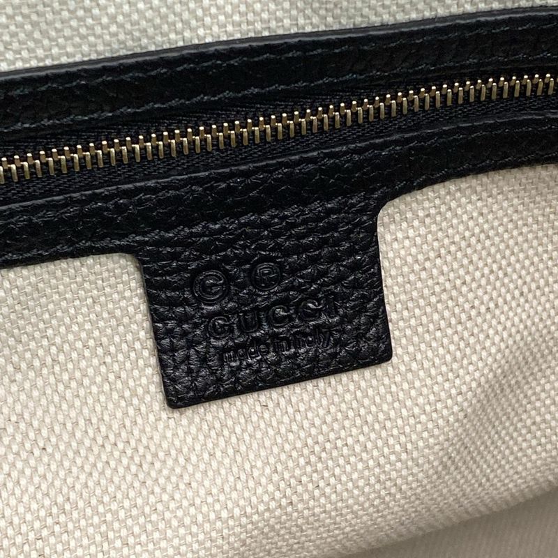 Gucci Handbag Soho 536194 Black Leather