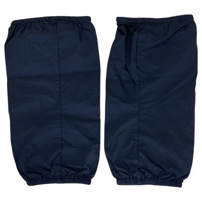 Fendi Leg Warmer Gaiter FF Logo Metal Logo Nylon Pocket Black Unisex Fendi