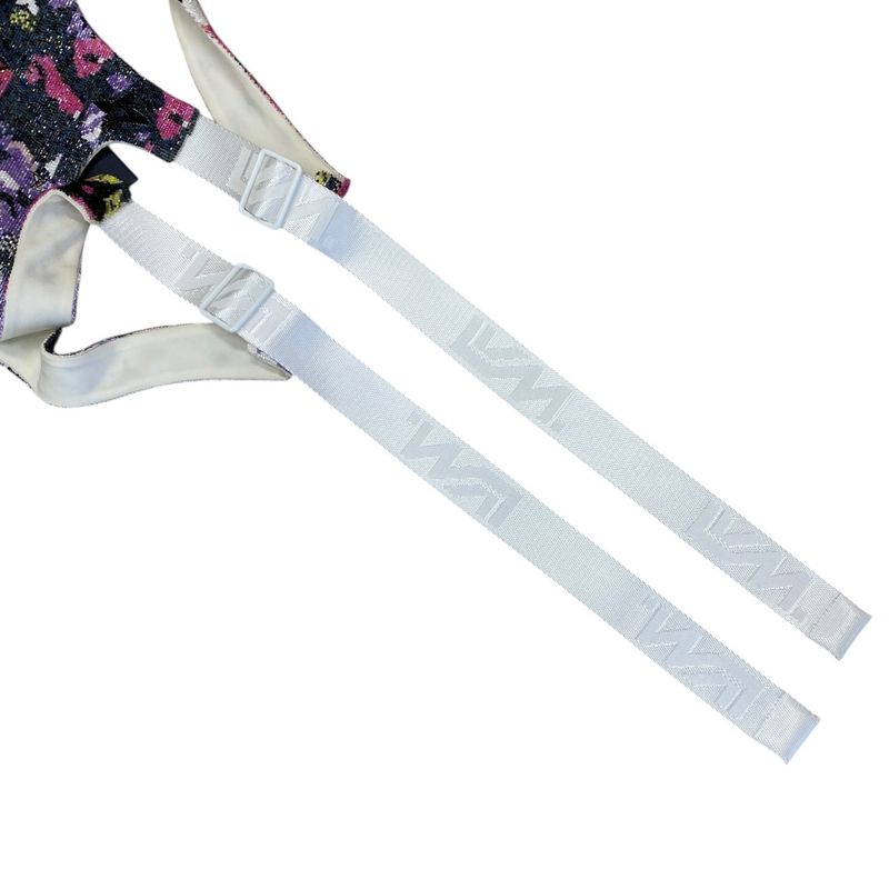 Unused Louis Vuitton Harness Vest Tops Beads Lvmonogram Zip Pocket Purple X