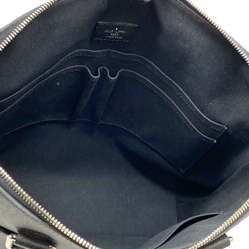 Louis Vuitton Taiga Grigori Tote Bag Handbag Business Bag Briefcase Black