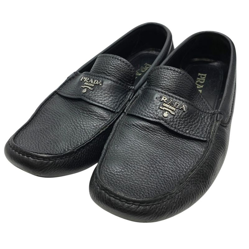 Prada Loafers Shoes Business Shoes Driving Shoes Leather Black 2d2170 Prada