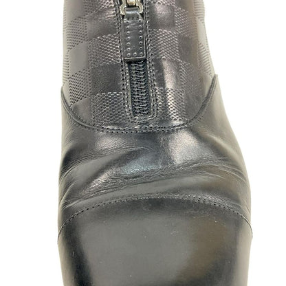 Louis Vuitton Shoes 5 1 2 M - Black Outsole Reupholstered Damier Pattern Leather