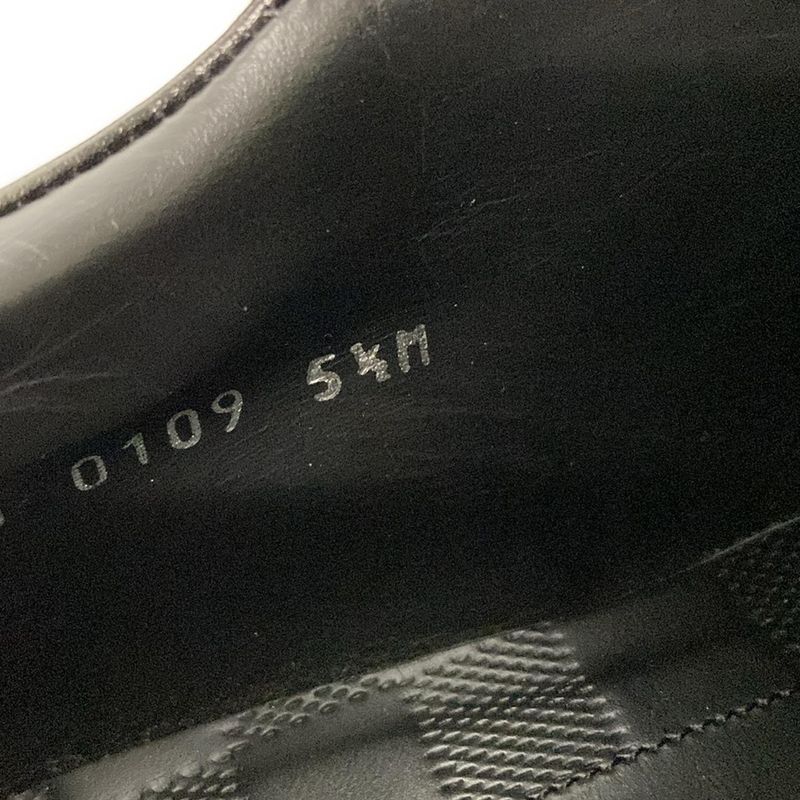Louis Vuitton Shoes 5 1 2 M - Black Outsole Reupholstered Damier Pattern Leather