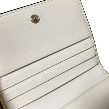 Prada Bifold Wallet - 1mv204 Ivory X Black Leather