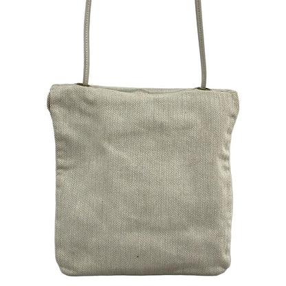 Hermes Shoulder Bag Aline De Ivory X White Cotton Leather